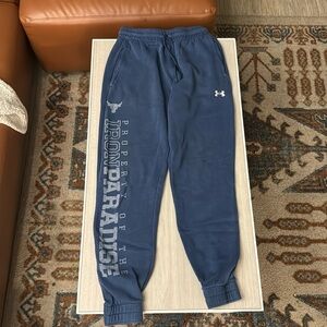 UNDER ARMOUR the Rock project joggers.